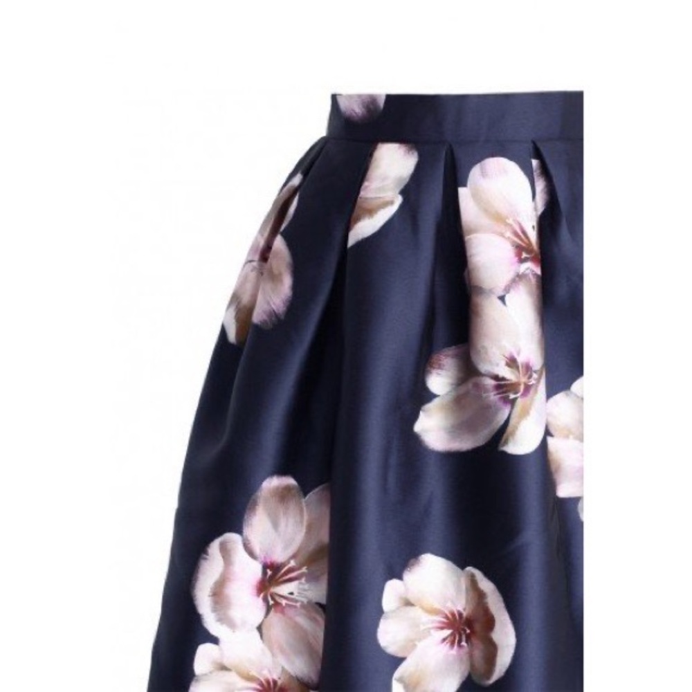 NWT peach blossom midi skirt - Picture 5 of 5